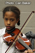 Youth Strings cellist