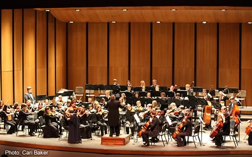 Youth Symphony in performance